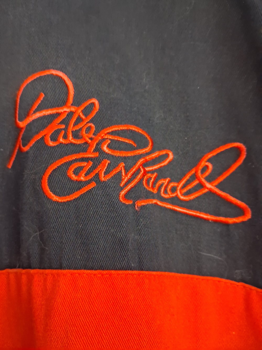 Chase Authentics Red & Black Logo Cotton Jacket - Picture 5 of 9